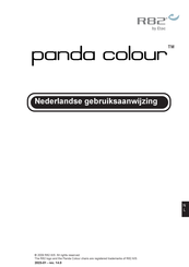 Etac R82 panda colour Gebruiksaanwijzing