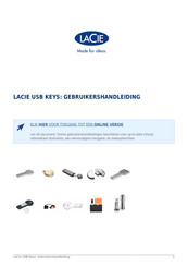 LaCie USB KEYS Gebruikershandleiding