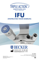 Becker TRIPLE ACTION IFU Instructies Voor Gebruik