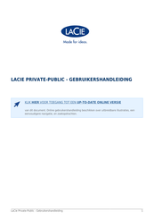 LaCie PRIVATE-PUBLIC Gebruikershandleiding