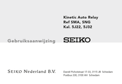 Seiko Kinetic Auto Relay SMA Gebruiksaanwijzing