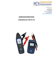 PCE Instruments CL 10 Gebruiksaanwijzing