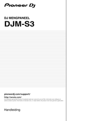 PIONEER DJ DJM-S3 Handleiding