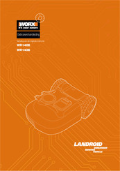 Worx Landroid WR142E Gebruikershandleiding