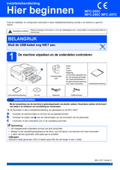 Brother MFC-297C Installatiehandleiding