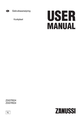 Zanussi ZGG75524 Gebruiksaanwijzing
