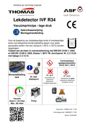 ASF THOMAS IVF R34 Gebruiksaanwijzing En Montagehandleiding