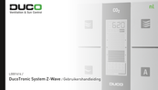 Duco DucoTronic System Z-Wave Gebruikershandleiding