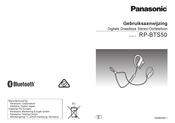 Panasonic PR-BTS50 Gebruiksaanwijzing