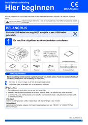 Brother MFC-5890CN Installatiehandleiding