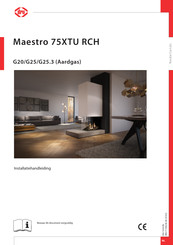 Dru Maestro 75XTU RCH Installatiehandleiding