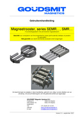 Goudsmit SEMR Series Gebruikershandleiding