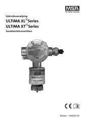 MSA ULTIMA XL Series Gebruiksaanwijzing