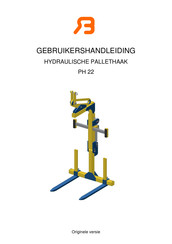 Bakker Hydraulic Products PH 22 Gebruikershandleiding