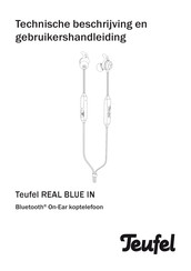 Teufel REAL BLUE IN Gebruikershandleiding