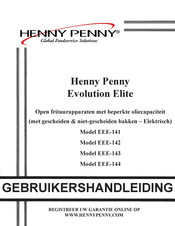 Henny Penny Evolution Elite-YRI EEE-142 Gebruikershandleiding