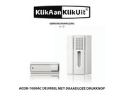 KlikAanKlikUit ACDB-7000AC Gebruiksaanwijzing