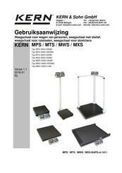 KERN and SOHN MPS 200K100NM Gebruiksaanwijzing