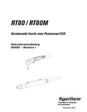 Hypertherm RT80 Gebruikershandleiding