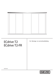 GEZE ECdrive T2 Montage- En Bedieningshandleiding