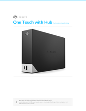 Seagate One Touch with Hub Gebruikershandleiding