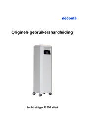 deconta R 300 silent Gebruikershandleiding