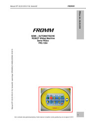 Fromm FR3.1354 Gebruiksaanwijzing