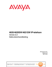 Avaya 4620SW Gebruikershandleiding