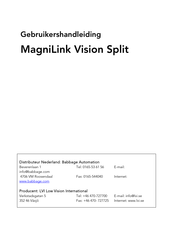 MagniLink Vision Split Gebruikershandleiding