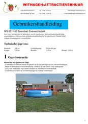 Withagen-Attractieverhuur WS-2011.02 Gebruikershandleiding