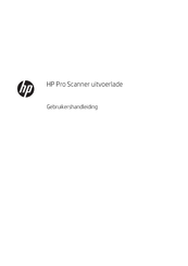 HP Pro Scanner uitvoerlade Gebruikershandleiding