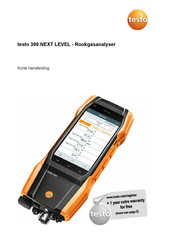 TESTO 300 NEXT LEVEL Korte Handleiding