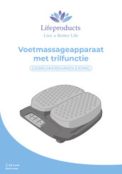 Lifeproducts Voetmassageapparaat met trilfunctie Gebruikershandleiding