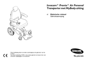 Invacare Pronto Air Personal Gebruiksaanwijzing