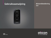 oticon RC-3A Gebruiksaanwijzing