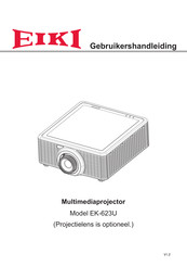 Eiki EK-623U Gebruikershandleiding