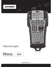 Dymo Rhino 6000 Gebruikersgids