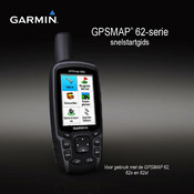 Garmin GPSMAP 62 Series Snelstartgids