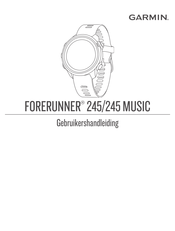 Garmin FORERUNNER 245 MUSIC Gebruikershandleiding