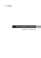 Synology M2D20 Hardware-Installatiegids