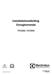 Electrolux Professional TE1220G Installatiehandleiding