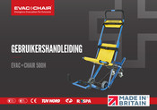 Evac+Chair 500H Gebruikershandleiding