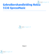 Nokia 5530 XpressMusic Gebruikershandleiding