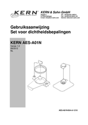 KERN AES-A01N Gebruiksaanwijzing