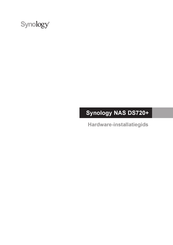 Synology DS720+ Hardware-Installatiegids