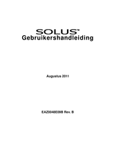 Snap-On SOLUS Gebruikershandleiding