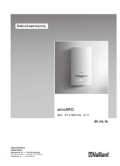 Vaillant 0010022578 Gebruiksaanwijzing