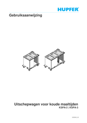 Hupfer KSPA-2 Gebruiksaanwijzing