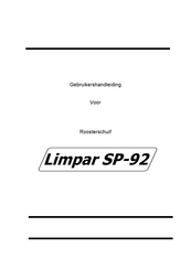 4F Maschinentechnik Limpar SP-92 Gebruikershandleiding