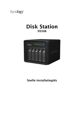 Synology Disk Station DS508 Snelle-Installatiegids